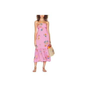 FREE PEOPLE Sleeveless Dress Women's Pink