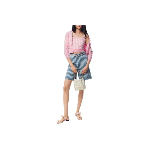 CHANEL 25P Casual Shorts Women's Blue
