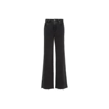 MIU MIU SS23 Jeans Women's Black