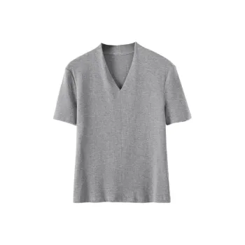 Late White T Shirts Women's Gray