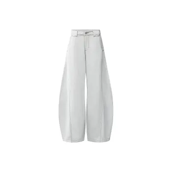 Wen Shan Jeans Women's White Pants