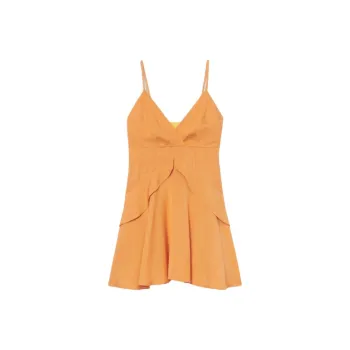 Sandro Slip Dresses Women's Orange