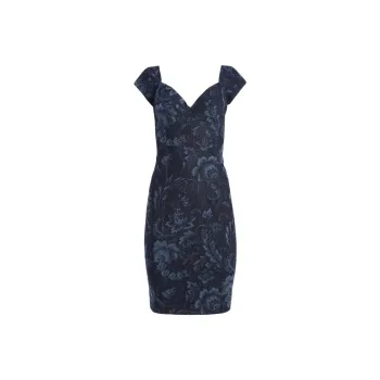GUESS Eco Adie Denim Dress Short-Sleeved Dresses Women's Blue