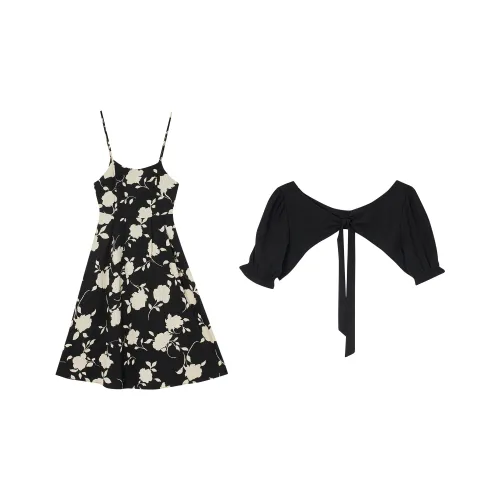 QYPRF Two Piece Skirt Sets Women's