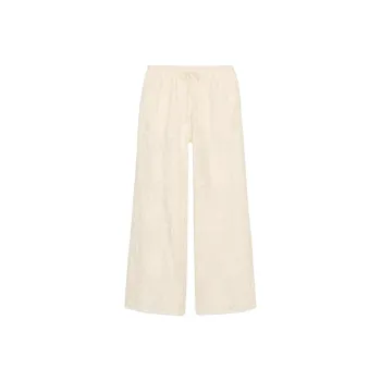 ZARA ZW Series Casual Pants Women's Raw White