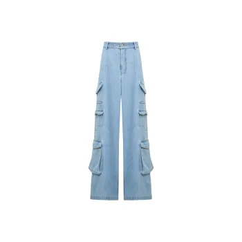 Lost In Echo Jeans Women's Washable Light Blue