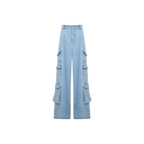 Lost In Echo Jeans Women's Washable Light Blue