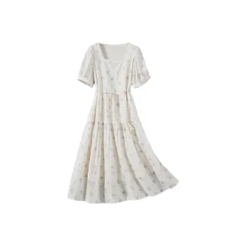 FORTEI Short-Sleeved Dresses Women's Light Purple