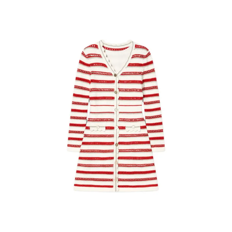 Goodland Long Sleeved Dress Women's Cherry Red-0