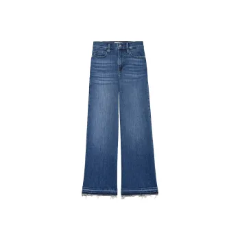 FRAME Le Slim High rise Palazzo Jeans