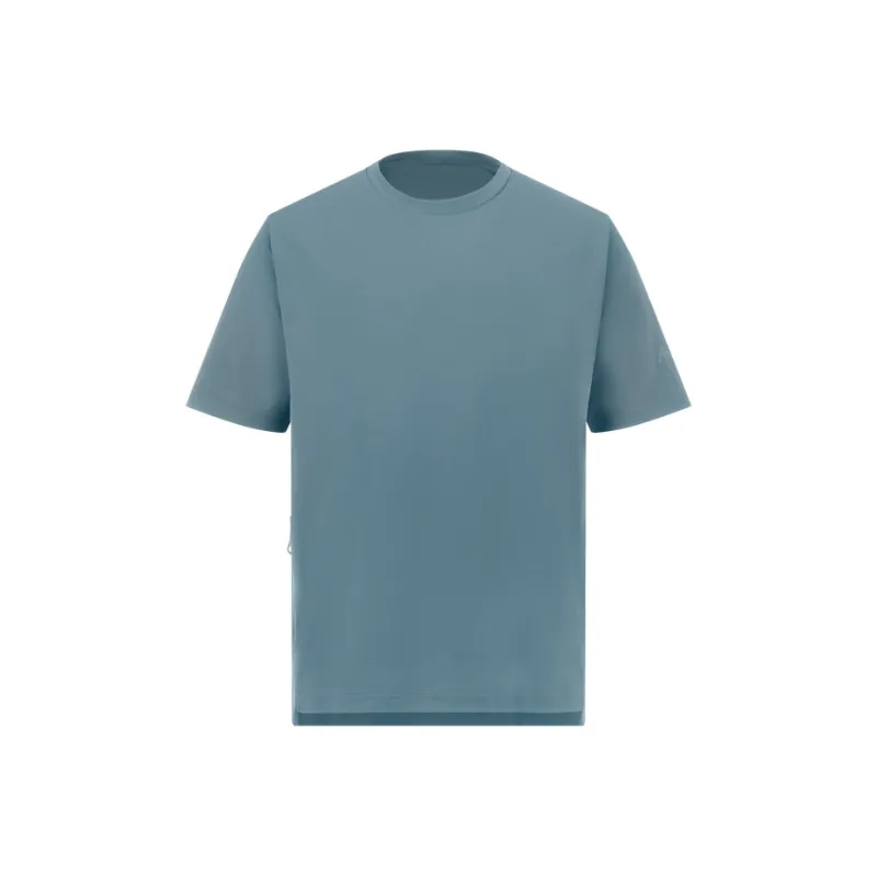 DESCENTE BLEU T Shirts Men-4
