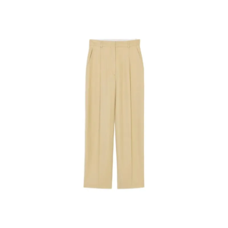 Sandro Suit Trouser Women's Ginger Yellow-0