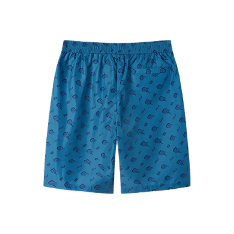 KARL LAGERFELD Casual Shorts Men's Blue-1