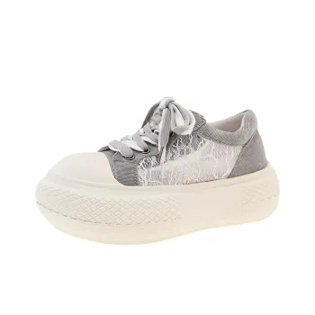 Daying Breathable Height Increase Low Top Casual Shoes Women's