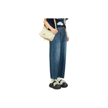MUGUOGUOMU SS25 Jeans Women's Denim Blue
