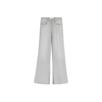 AMIPARIS Slitted Flared Jeans