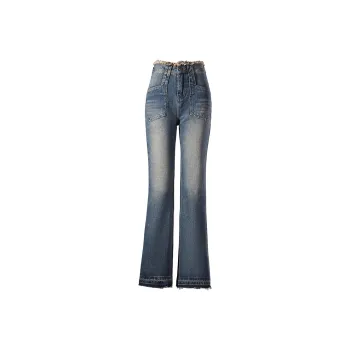 Wen Shan Jeans Women's Antique Blue