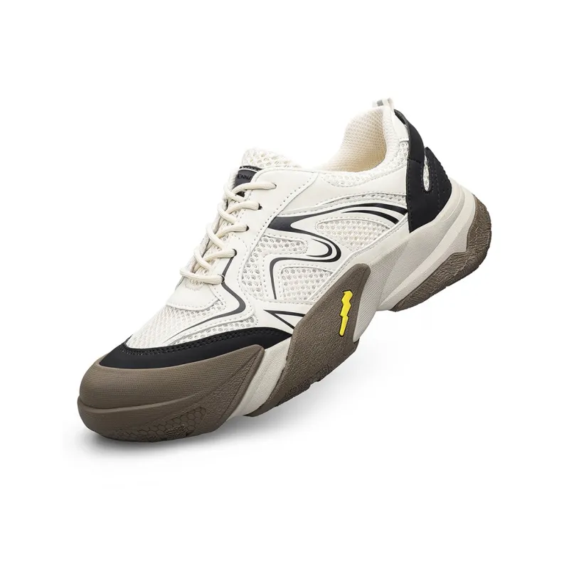 Wen Nai Low Top Casual Shoes Men's Beige-2
