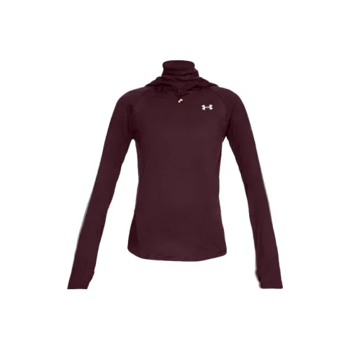 Under Armour Micro Fitness Clothing Women's Burgundy