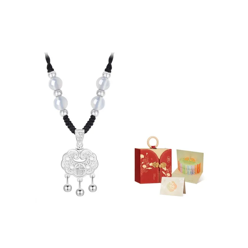 MAMADESHOUHU Agate Necklaces Women's-5