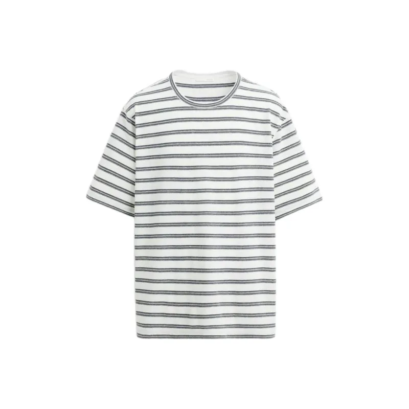 ZARA T Shirts Men Stripes-0