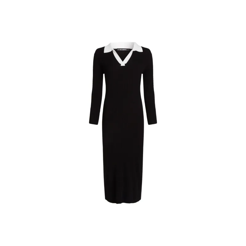 Karl Lagerfeld Essential Polo Dress-0