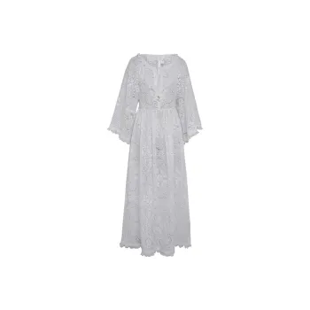 Zimmermann Laurel Broderie Anglaise Midi Dress