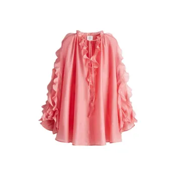 H&M x THE WHITE LOTUS SS25 Long-Sleeved Dresses Women's Pink