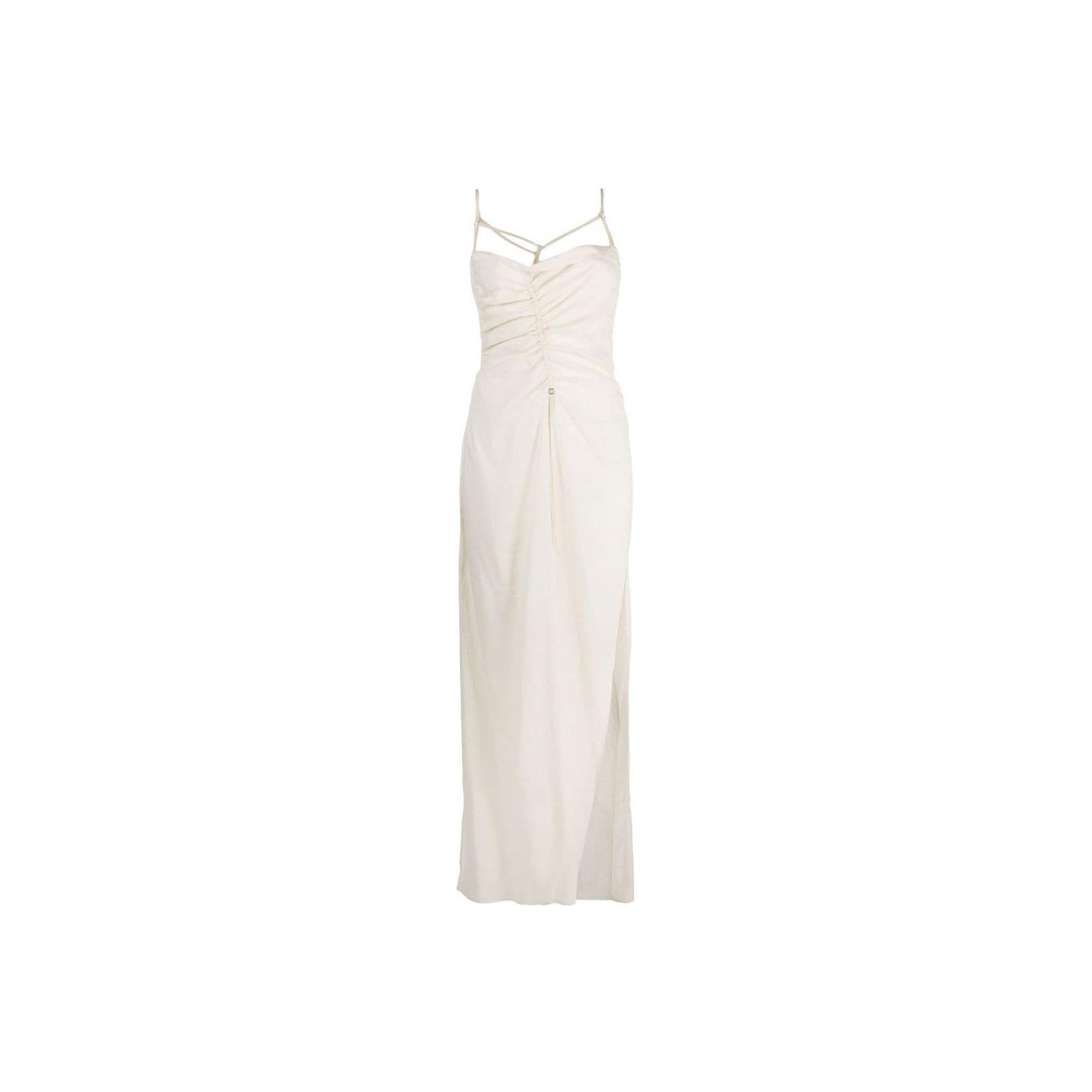 【送料&関税込】Jacquemus Gathered Long Lingerie Dress Jacquemus Gathered Long Lingerie Dress In Brown | ModeSens