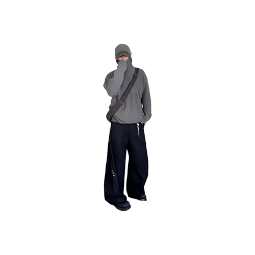 TONYBEAR Casual Pants Men Black