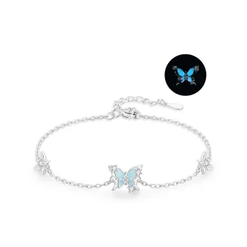 ZSY Silver 925/Sterling Silver Bracelets Women's Box Girlfriend
