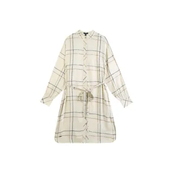 NAUTICA Long Sleeved Dress Women's White