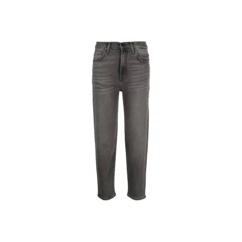 SEVEN FOR ALL MANKIND Mid-rise Cropped Skinny Jeans