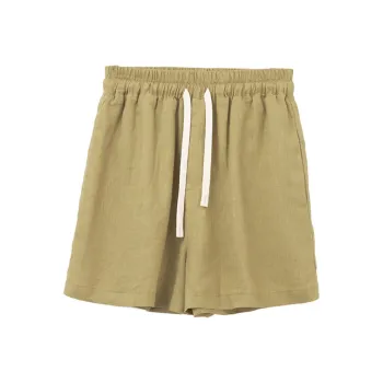 ZIMO Casual Shorts Women's Light Yellow
