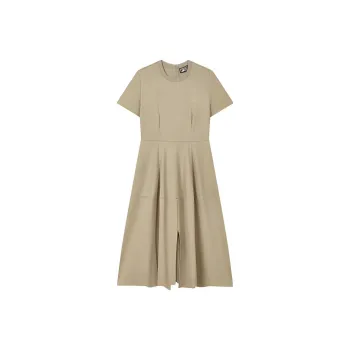 FILA Short Sleeved Dress Women's Light Chocolate Gray