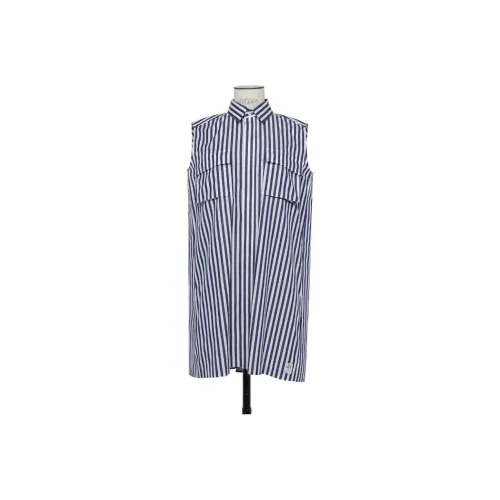 Sacai Thomas Mason Dress 'Navy Stripe'