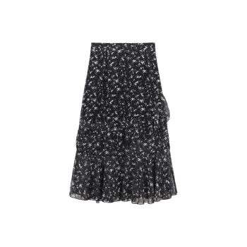 Pa33word Casual Long Skirt Women's