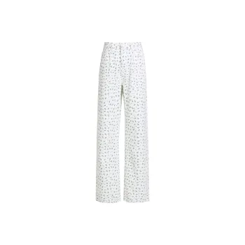 Shuhao Bai Jeans Women's White
