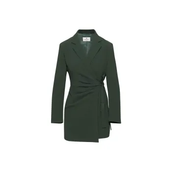 ARITZIA Babaton Pavillion Dress Long-Sleeved Dresses Women's Scarab/Scarab Beetle Color