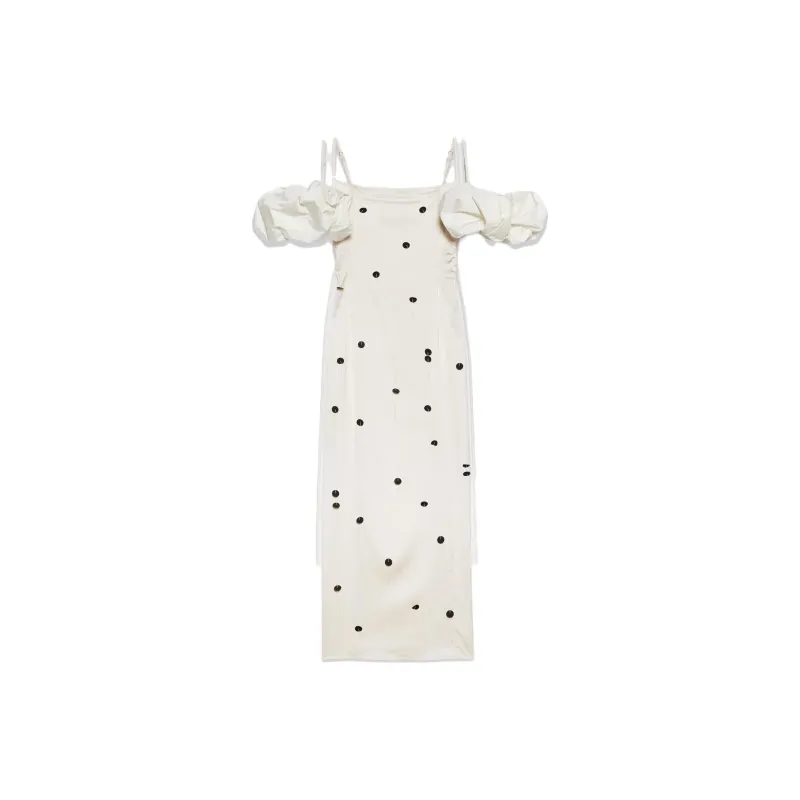Jacquemus Puffed Sleeve Dress-0