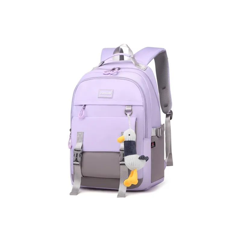 EDISON Water repellent Polyester Backpack Medium Size Unisex Multicolor-7