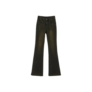E.D.X Jeans Women's Activated Yellow