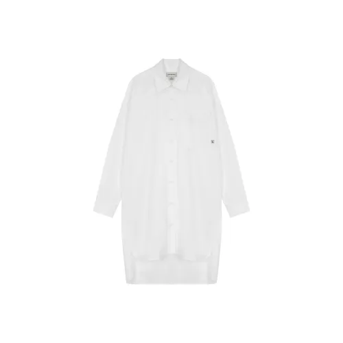 CALVIN KLEIN Long Sleeved Dresses Women's White
