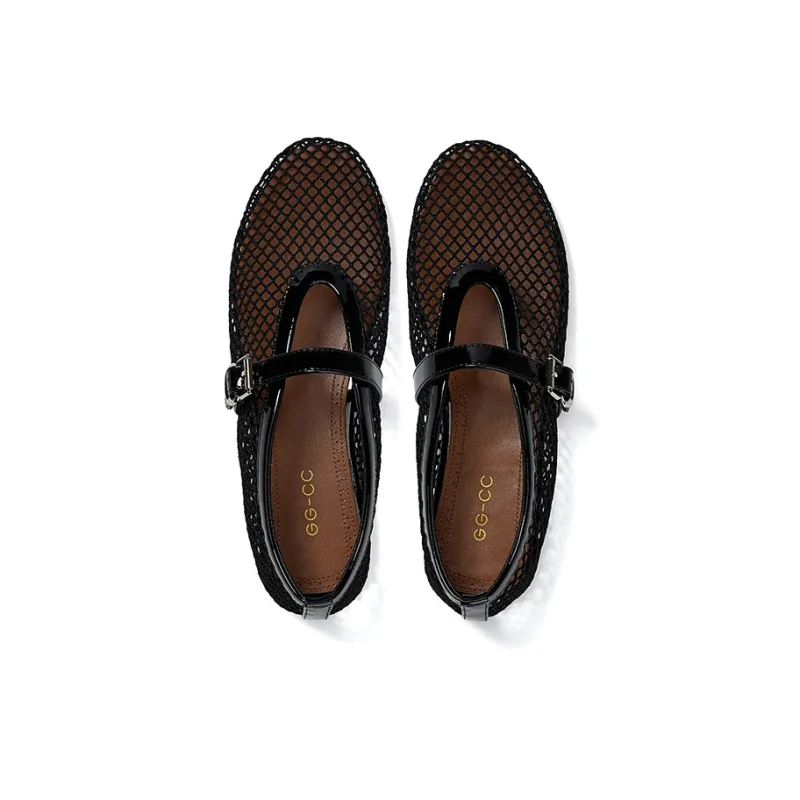 GG CC Casual Woven Unlined Shoes Women's-2
