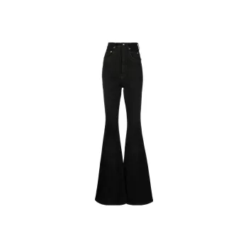 Rick Owens DRKSHDW Bolan Bootcut Stretch Jeans Black