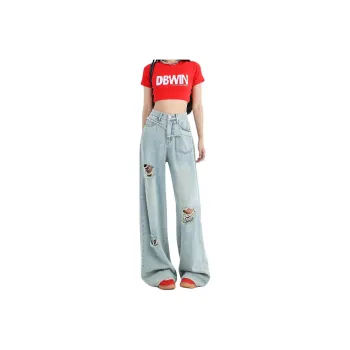 TLONELY1 Jeans Women's Light Blue