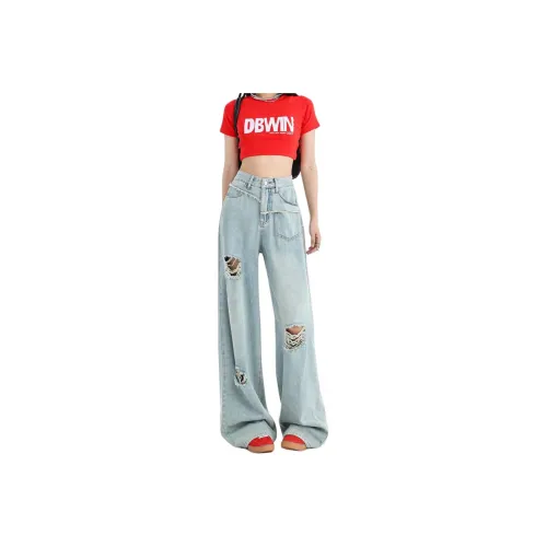 TLONELY1 Jeans Women's Light Blue