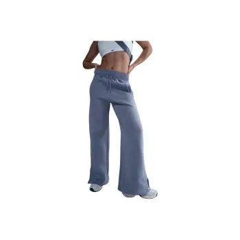 Nike Sportswear Phoenix Fleece Knitted Sports Pants Women's Gray Slate