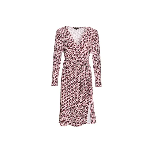 BESIONIA SS22 Long Sleeved Dresses Women's Red