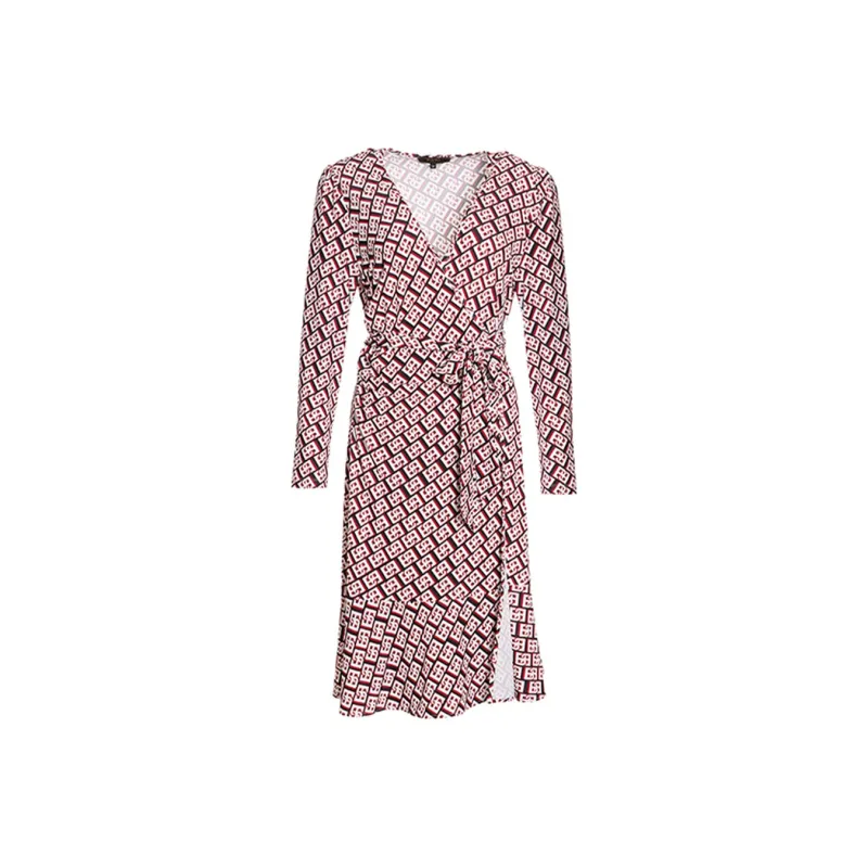 BESIONIA SS22 Long Sleeved Dresses Women's Red-0